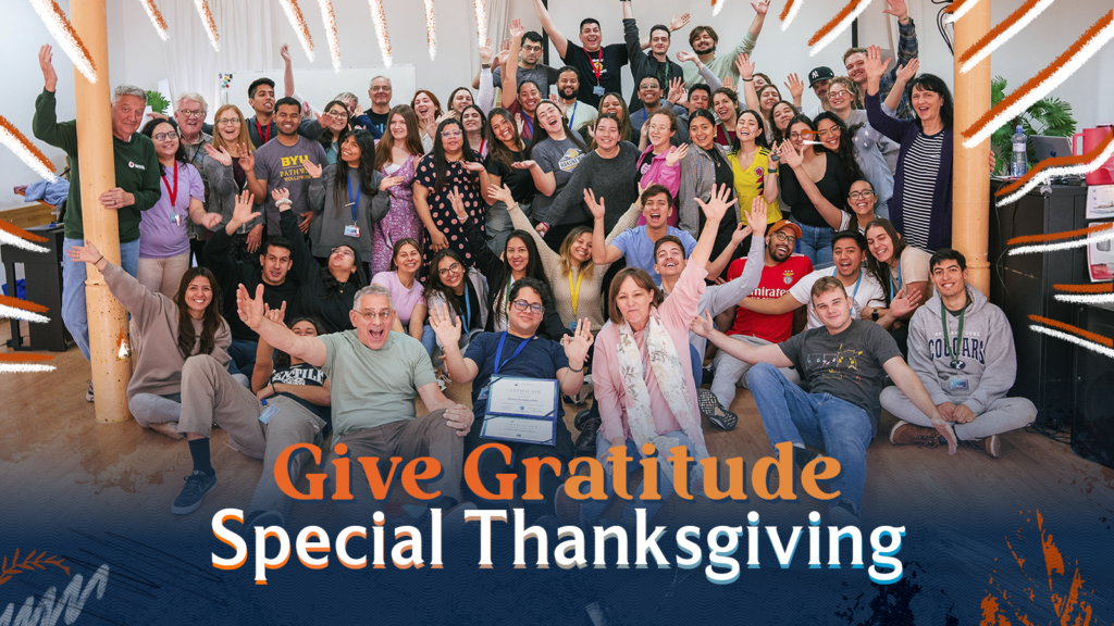 Cumorah Academy alumni networking and connecting during an academic and professional event