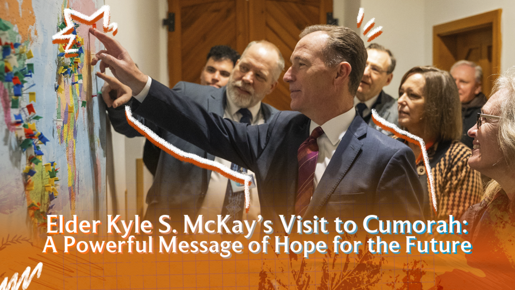 Cumorah Academy alumni networking and connecting during an academic and professional event