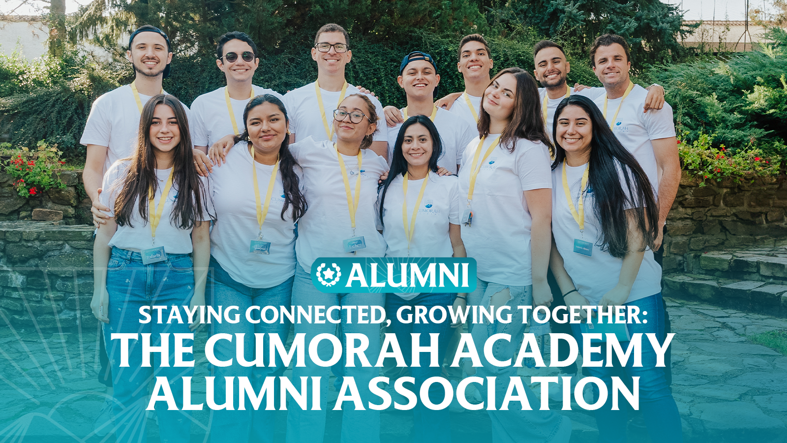 Cumorah Academy alumni networking and connecting during an academic and professional event