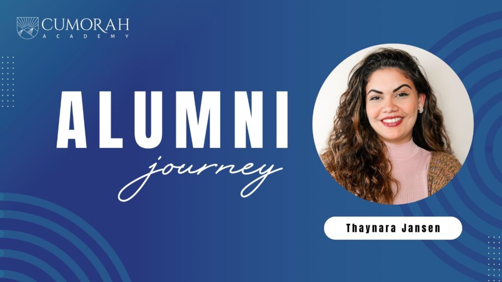 Cumorah Academy alumni networking and connecting during an academic and professional event
